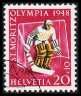 1948. HELVETIA - SCHWEIZ. Winter Olympics St. Moritz 20+10 C. - JF543972 - Oblitérés