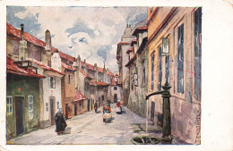 TCHEQUIE -  Czech Republic – Prague – Zlatá Ulička - La Ruelle D'Or - Carte Postale Ancienne - Tchéquie