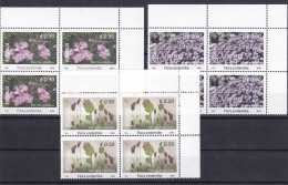 KOSOVO 2024,FLORA,PLANTS,ENDEMIC FLORA,DEFINITIVE STAMPS,4v,MNH - Kosovo