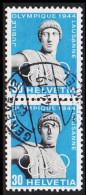 1944. HELVETIA - SCHWEIZ. 50 Years Olympic Comitee 30 C. Pair.  - JF543990 - Oblitérés