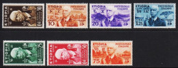 1936. ETIOPIA. POSTE COLONIALI ITALIANE Emanuel III. Complete Set With 7 Stamps. Hinged. Unus... (Michel 1-7) - JF544030 - Ethiopie