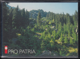 Schweiz Markenheftchen 0-110, Pro Patria Naturwaldreservat Bödmeren 1998, ** - Markenheftchen