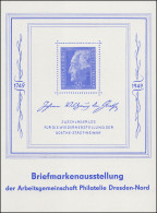 Sonderdruck Goethe-Block Der SBZ 1949 FAKSIMILE Dresden 1990 - Privatpost