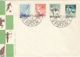 FDC POLAND 1086-1089 - FDC