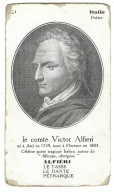 Chromo Image Cartonnee  - Histoire -  Italie -  Le Comte Victor Alfieri - History