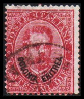 1893. ERITREA. POSTE ITALIANA COLONIA ERITREA Overprint On 10 (DIECI) C. Umberto I.  (Michel 4) - JF544045 - Eritrea