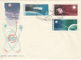 FDC POLAND 1127-1129 - FDC