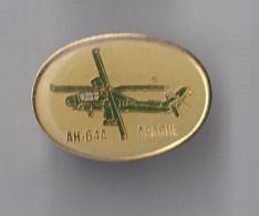 PIN'S THEME AVION  HELICOPTERE MILITARIA  APACHE - Avions