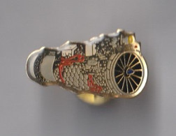 PIN'S THEME  AVION SNECMA  GE TURBINE  STE  ETUDE  CONSTRUCTION AVION - Aerei