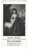 Chromo Image Cartonnee  - Histoire -  Esteban Murillo Espagne - Saint Jean Baptiste - Geschiedenis