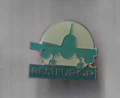 PIN'S THEME AVION ORLY  ALIMENTATION RESTEUROP - Luftfahrt