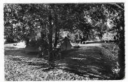 CPSM QUEND PLAGE LES PINS, CAMPING SOUS BOIS, TENTE, Format 9 Cm Sur 14 Cm Environ, SOMME 80 - Quend