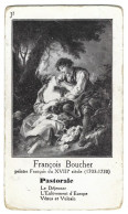 Chromo Image Cartonnee  - Histoire -  Francois Boucher France - Pastorale - Geschichte