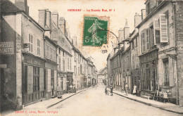 FRANCE - Corbigny - Vue Sur La Grande Rue N°1 - Carte Postale Ancienne - Corbigny