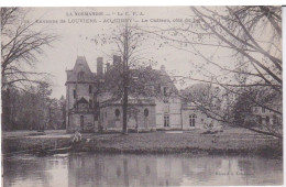 27 - EURE -  ACQUIGNY PRES DE LOUVIERS - LE CHATEAU - VU COTE DU LAC - Acquigny