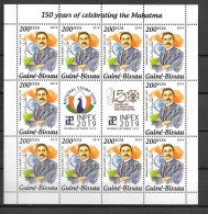 2019 - GUINEE-BISSAU - 150 Ans Naissance Gandhi - Joint Issues