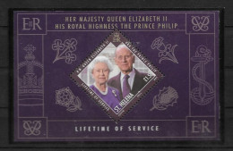 2012 - STE HELENE - Jubilee De Diamant De La Reine Elisabeth II - Joint Issues