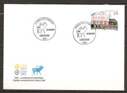 2007- Luxembourg - FDC - Capitale Européenne De La Culture - Joint Issues