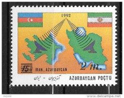 1992 - AZEBAIDJAN, Iran - Intercommunication - Joint Issues