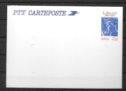 1986 - Statut De La Liberté - Etats-Unis France - Stationnery - Joint Issues