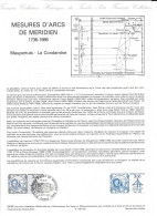 1986 - Mesure D'arc Du Méridien - Finlande France - Document Philatéliques - Joint Issues