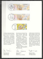 1988 - FDC Etars-Unis, Finlande, Suede - Immigration - Joint Issues