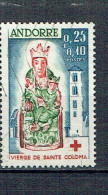 N° 172 Andorre Vierge Des Rémédes Croix Rouge Oblitéré - Nuevos