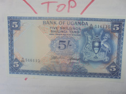 OUGANDA 5 SHILLINGS 1966 Neuf (B.33) - Ouganda