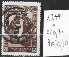 ROUMANIE 1379 Oblitéré Côte Côte 0.30 € - Used Stamps