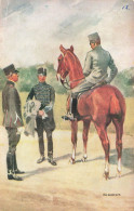 ARTS - Peintures Et Tableaux - Cavalerie - Onderofficieren - Carte Postale Ancienne - Pintura & Cuadros