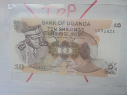 OUGANDA 10 SHILLINGS 1973 Neuf (B.33) - Oeganda