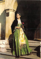 SERBIE Ancien Costumes De Citadine SERBE 27(scan Recto-verso) MA1898 - Serbia
