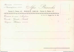 E787 Cartolina Reggio Emilia Commerciale Afro Bianchi - Reggio Emilia