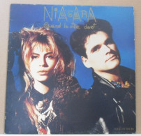 MAXI 45 TOURS NIAGARA QUAND LA VILLE DORT - POLYDOR 885 726-1 En 1987 - 45 T - Maxi-Single