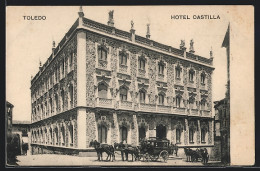 Postal Toledo, Hotel Castilla  - Toledo