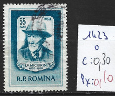 ROUMANIE 1423 Oblitéré Côte Côte 0.30 € - Used Stamps