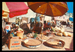 DJIBOUTI  Le Marché édition André BOURLON Centralfoto à Djibouti Carte Rare - Djibouti