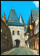 LA FERTE BERNARD Rue De L'huisne  édition Le Goubey Carte Rare - La Ferte Bernard