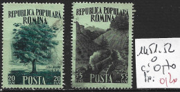ROUMANIE 1451-52 Oblitérés Côte Côte 0.70 € - Used Stamps