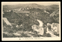 CHATELGUYON  Vallée Sans Souci édition La Poiret Carte Rare - Châtel-Guyon