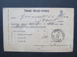 Postai Föladó Nitra Nyitra 1896 Slovensko  //// P2122 - Sonstige & Ohne Zuordnung