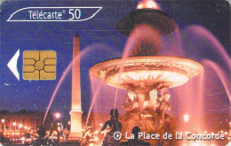 F1089-PLACE DE LA CONCORDE-50u-GEM2-10/00 - 2000