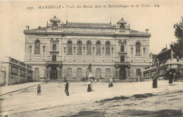 13 MARSEILLE. Ecole Des Beaux Arts Et Bibliothèque - Monumenti