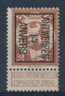 BELGIE - Preo Typo PRE 49 B - "ANTWERPEN 14 ANVERS" (zonder Gom/sans Gomme) - Typos 1912-14 (Löwe)