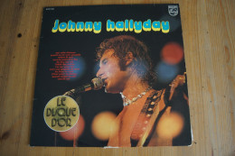 JOHNNY HALLYDAY LE DISQUE D OR PAS CETTE CHANSON LP 1973 VALEUR+ - Rock