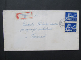 BRIEF Kamenica Nad Cirochou - Košice 1949 Slovensko  //// P2102 - Briefe U. Dokumente