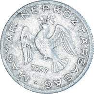 Monnaie, Hongrie, 10 Filler, 1957 - Hungría