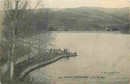 42 - Saint Chamond - Le Barrage - Animée - Oblitération Ronde De 1907 - CPA - Voir Scans Recto-Verso - Saint Chamond