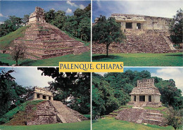 Mexique - Mexico - Palenque - Chiapas - Multivues - Temples - CPM - Carte Neuve - Voir Scans Recto-Verso - Mexique