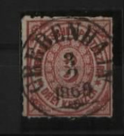 N074 NDP Nr. 9 Gebraucht Zentrisch TuT Grebenhain 1869. - Usados